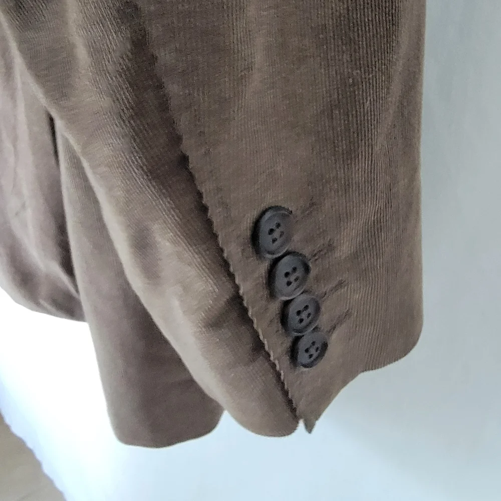 JF J.Ferrar Corduroy Brown Blazer XXL-XXG 50-52 - Picture 7 of 9